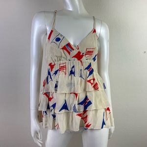 Anthropologie We Love Vera cami blouse top